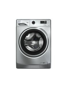 غسالة زانوسي PERLAMAX اتوماتك 8 كيلو تحميل امامى افضي باب اسود بإطار فضي 