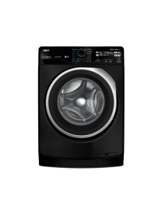 غسالة زانوسي STEAMMAX اتوماتك 7 كيلو تحميل امامي اسود باب اسود بإطار فضي انفرتر موتور