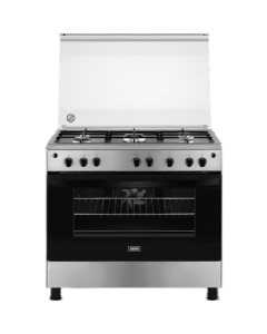 بوتاجاز زانوسي SteelMax غاز 5 شعلة مع فرن 