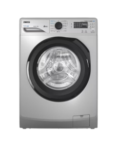 غسالة زانوسي PerlaMax اتوماتيك 7 كيلو تحميل امامى فضي- باب اسود 