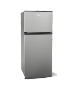 ثلاجة فريزر زانوسي 437 لتر اثنين باب ثلاجة فضي